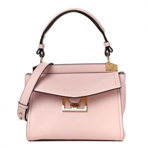 Givenchy Mystic Mini Calfskin Top-Handle Bag Pale Pink